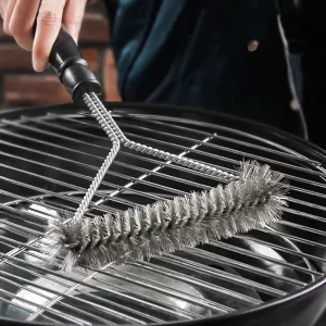 1PC Kitchen Accessories Barbecue Grill Cleaning Brush BBQ Clean Accessories Tool Non-stick Powerful Grilling Barbecue Brushes